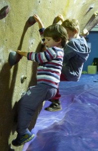 Kids birtday party climbing